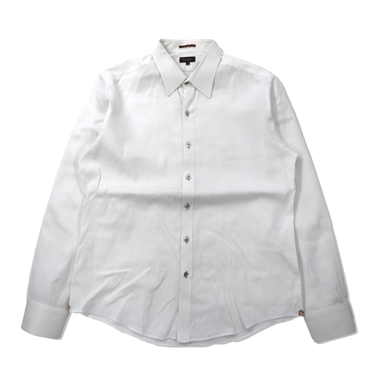 Paul Smith COLLECTION ドレスシャツ XL ホワイト コットン 日本製-Paul Smith-古着
