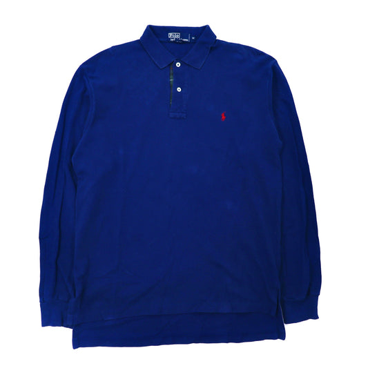 Polo by Ralph Lauren 長袖ポロシャツ M ネイビー スモールポニー-Polo Ralph Lauren-古着