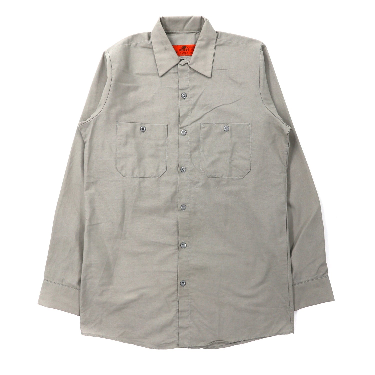RED KAP ワークシャツ S グレー コットン 90年代 – 日本然リトテ
