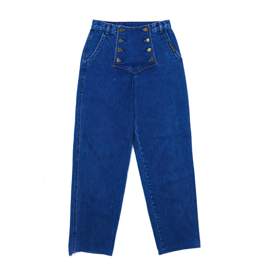 ROCKY MOUNTAIN CLOTHING マリンデニムパンツ 29 ブルー 70年代 USA製-VINTAGE-古着