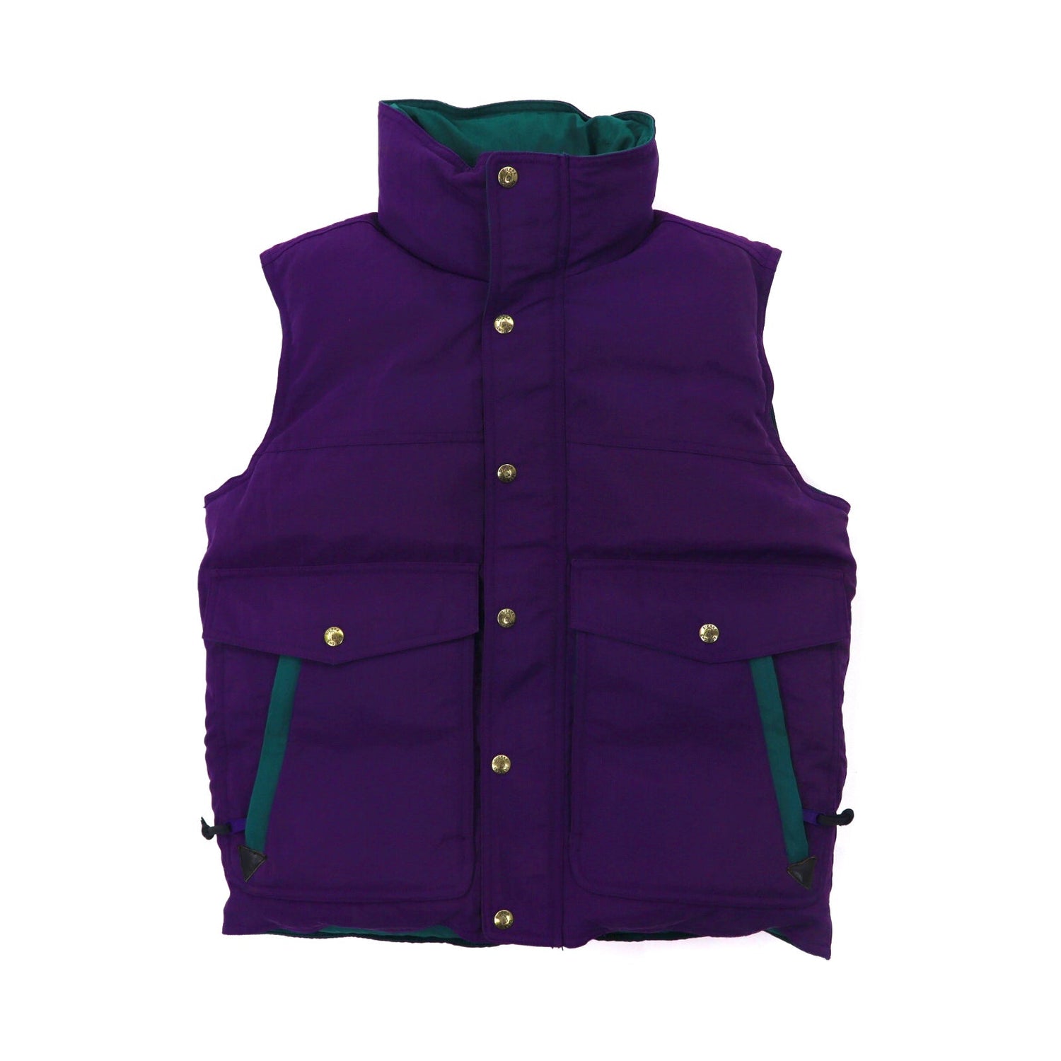 SIERRA DESIGNS Down Vest S Purple Nylon – 日本然リトテ