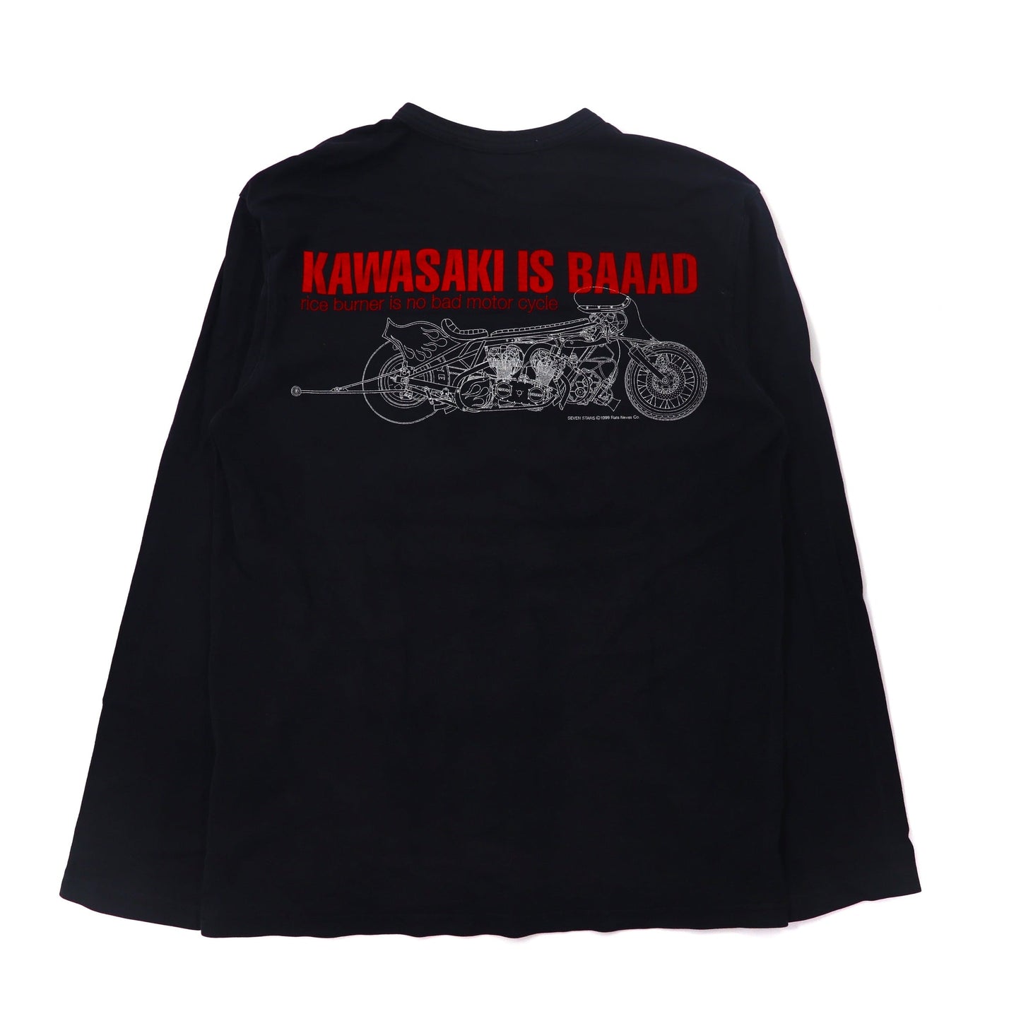 SOTQ ロングスリーブTシャツ L ブラック 川崎 kawasaki is BAAAD MOTORWN限定-SOTQ ( SWIPE ON THE QUIET )-古着