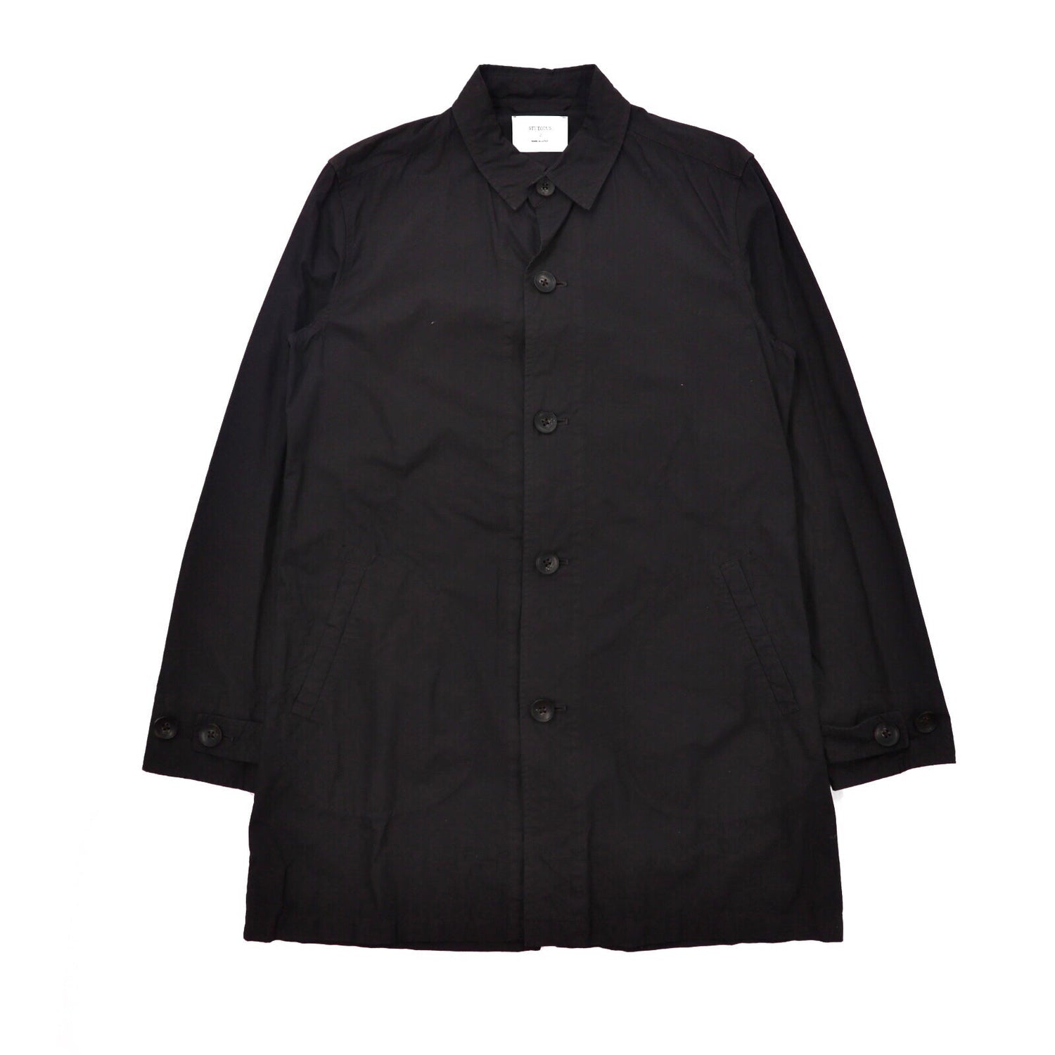Studious coat Black Cotton – 日本然リトテ