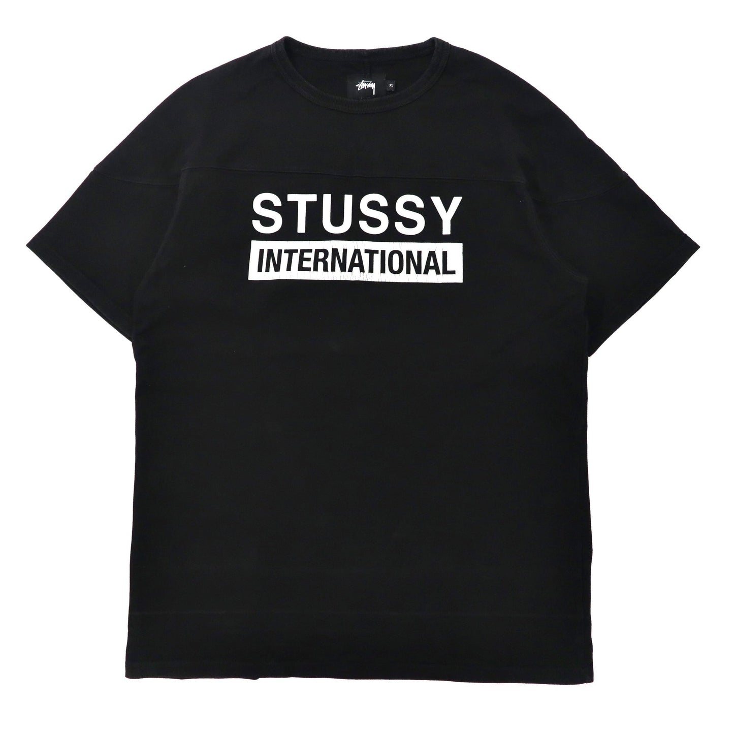 【メキシコ製】stuusy tシャツ XL デカロゴ  ホワイト