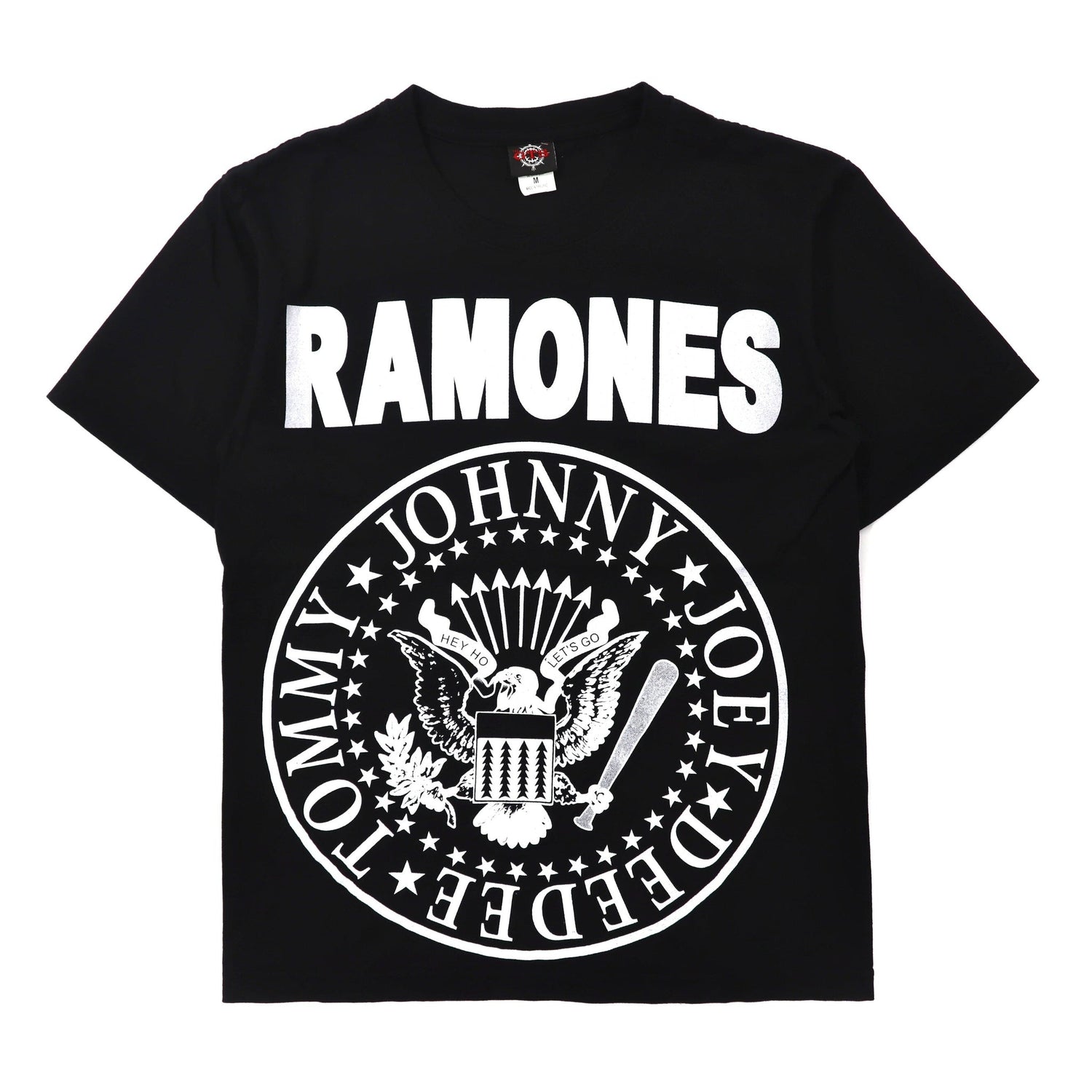THE GTS バンドTシャツ M ブラック コットン RAMONES ラモーンズ-VINTAGE-古着