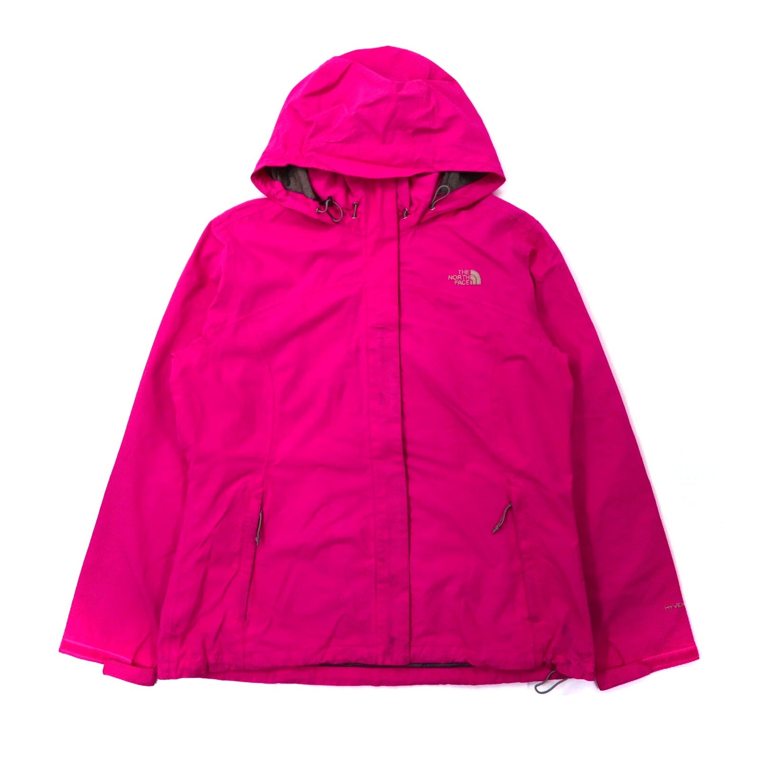 THE NORTH FACE ナイロンジャケット XL ピンク HYVENT LONGROAD JACKET