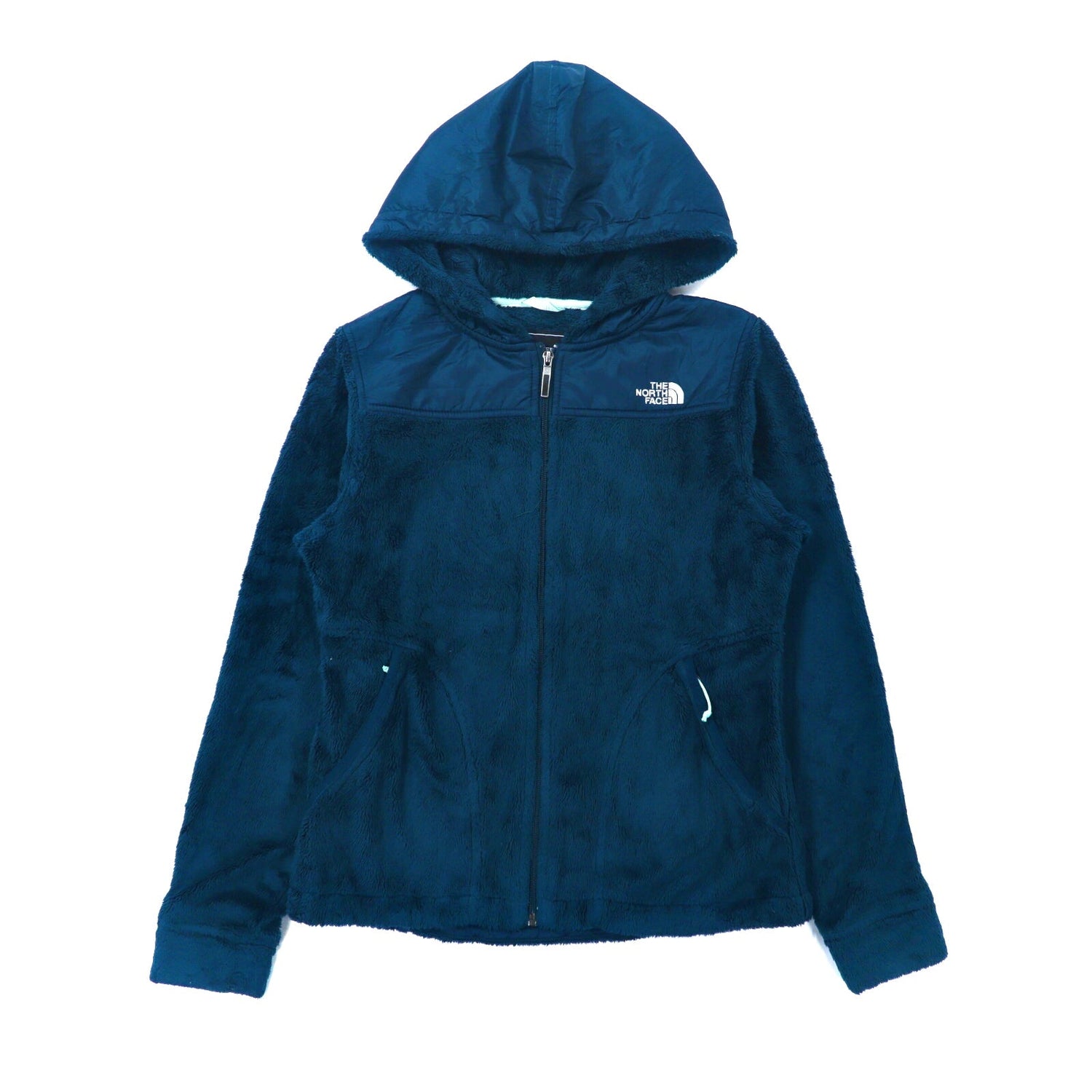 The North Face Fleece zip hoodie S Navy Polyester – 日本然リトテ