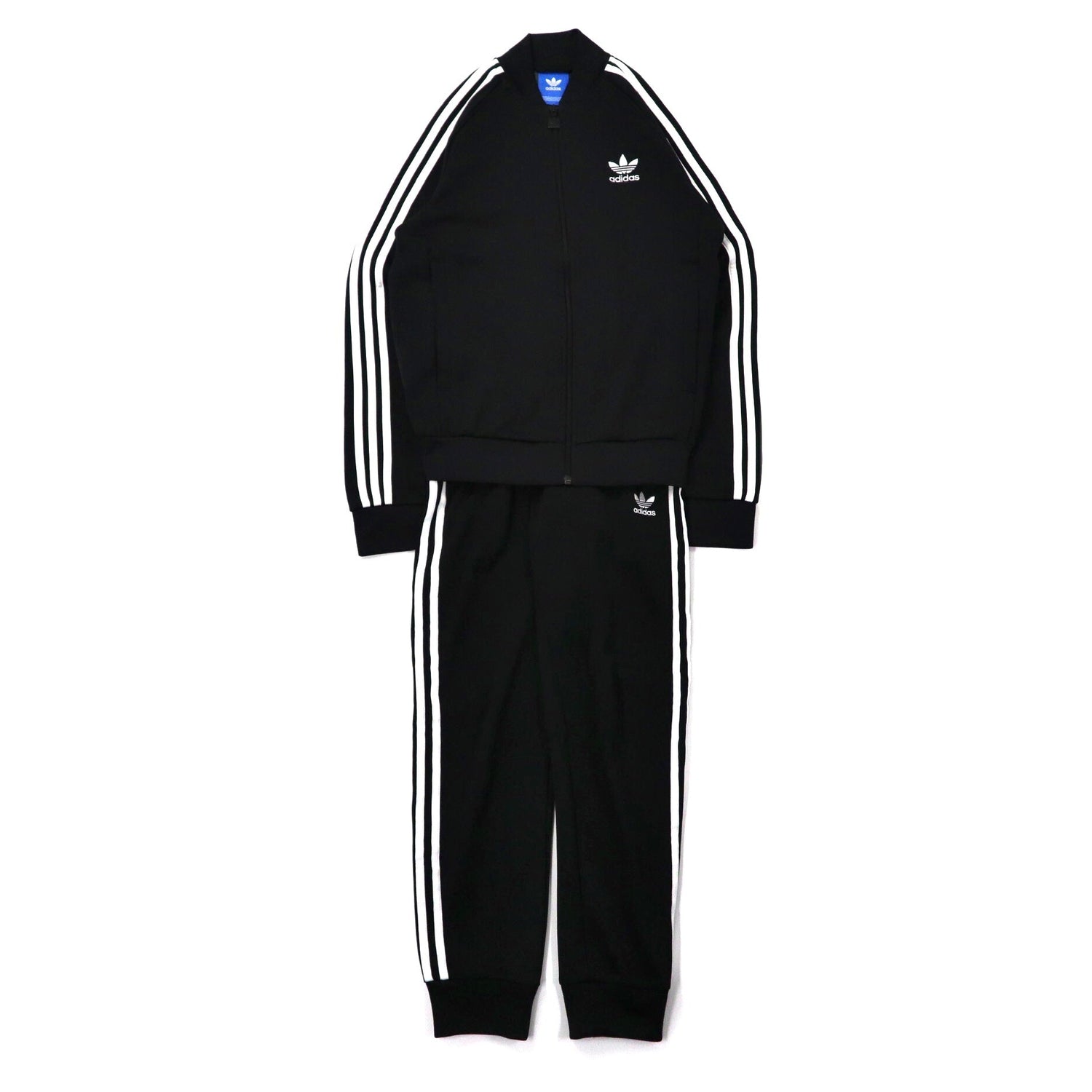 Adidas Originals Track Jacket Setup Jersey S Black 3 Striped ...