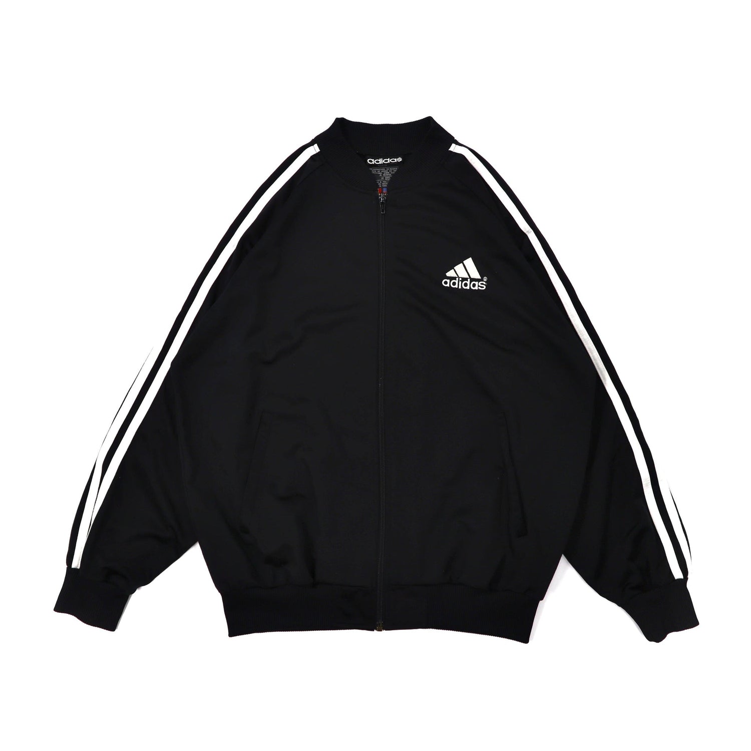 Adidas Track Jacket M Black Poliester World Flag Tag 80s – 日本然