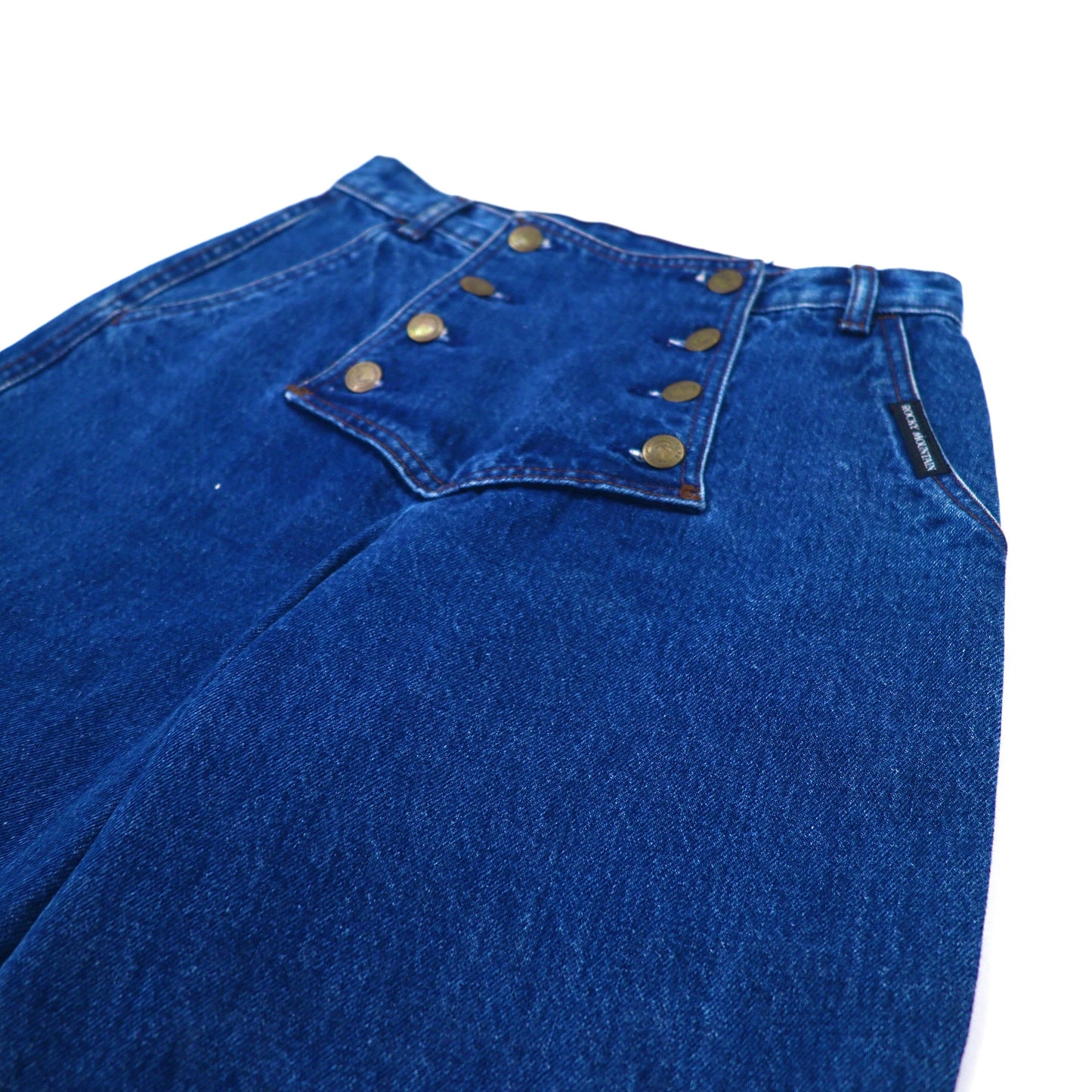 ROCKY MOUNTAIN CLOTHING マリンデニムパンツ 29 ブルー 70年代 USA製