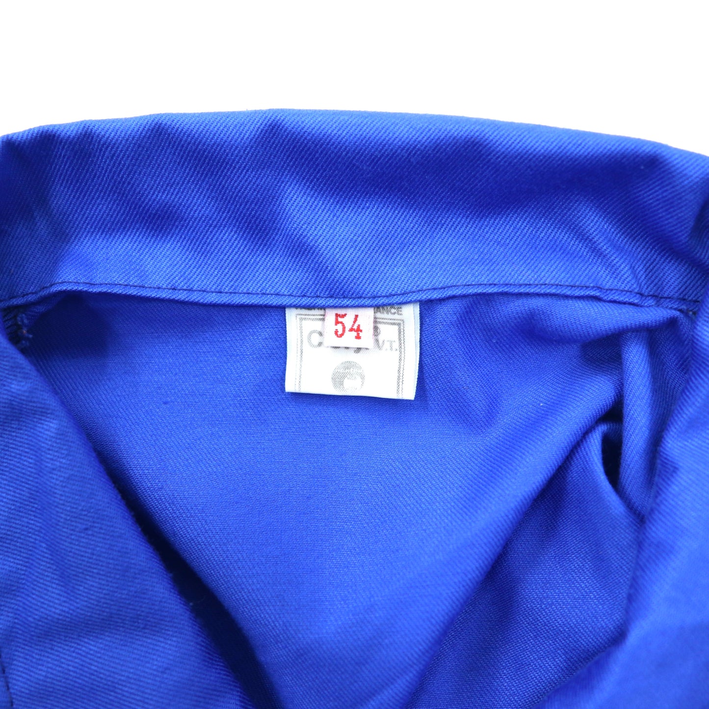 Clevyl V.T. フレンチワークジャケット 54 ブルー コットン フランス製
