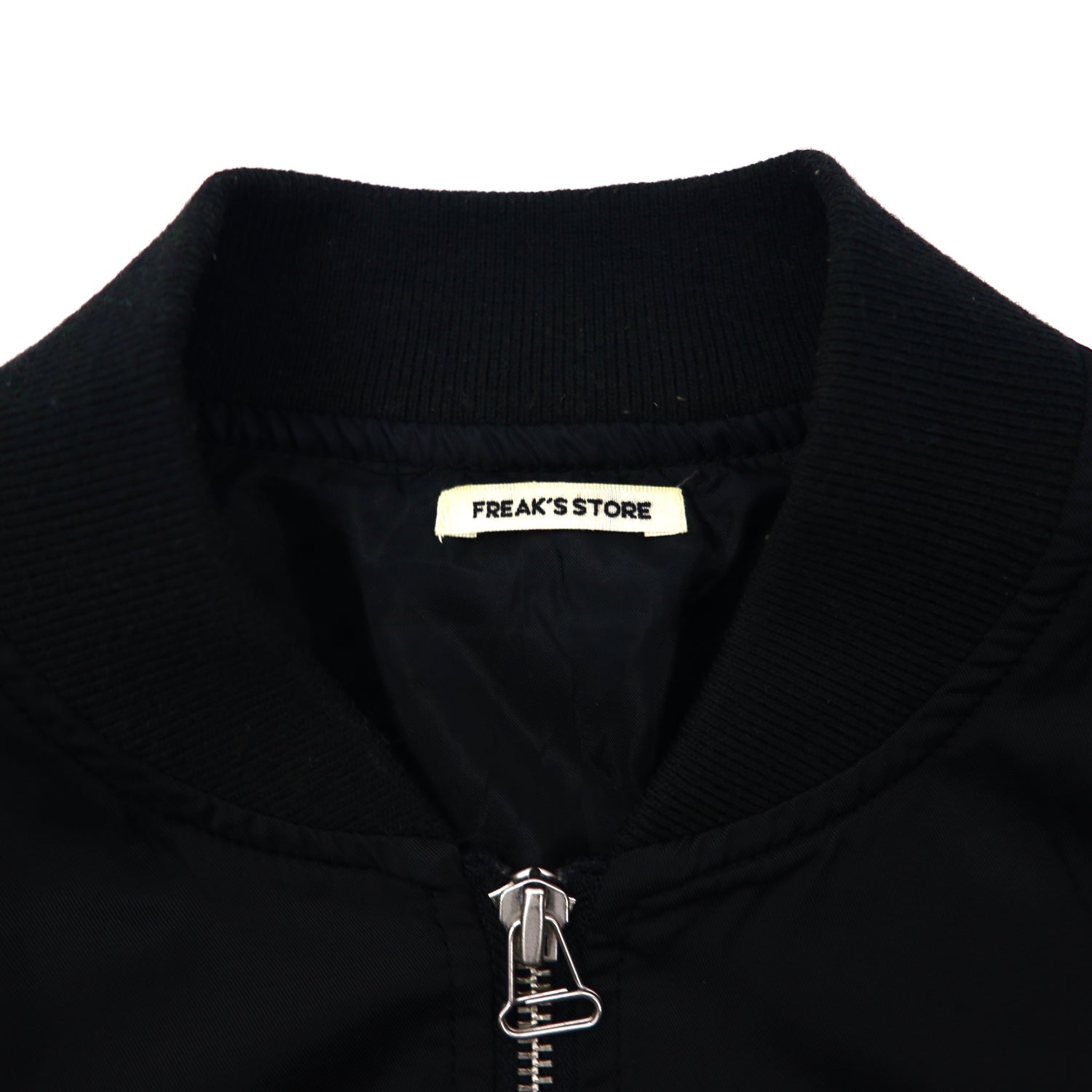 FREAK'S STORE MA-1 Flight Jacket M Black Nylon – 日本然リトテ