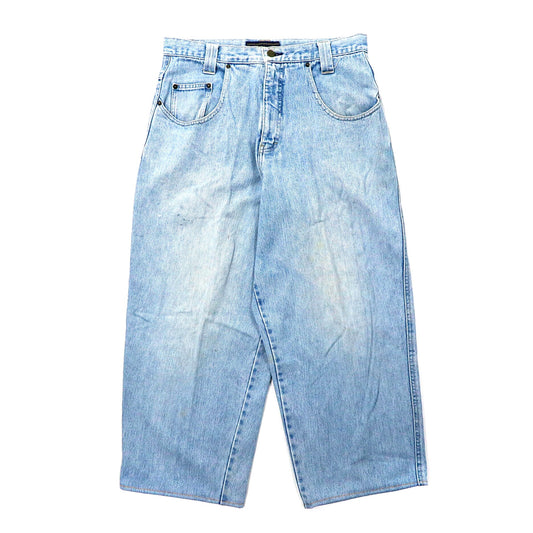 karl kani jeans バギーデニムパンツ 32 ブルー 90年代 バルーン-Karl Kani-古着
